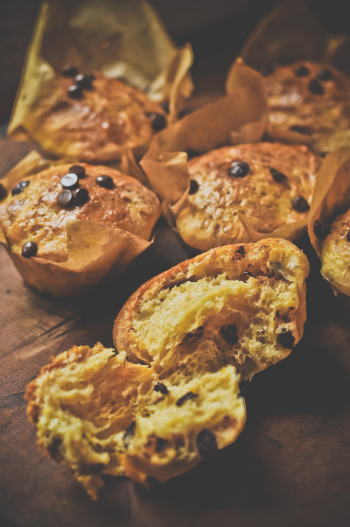 chocolate orange mini brioche